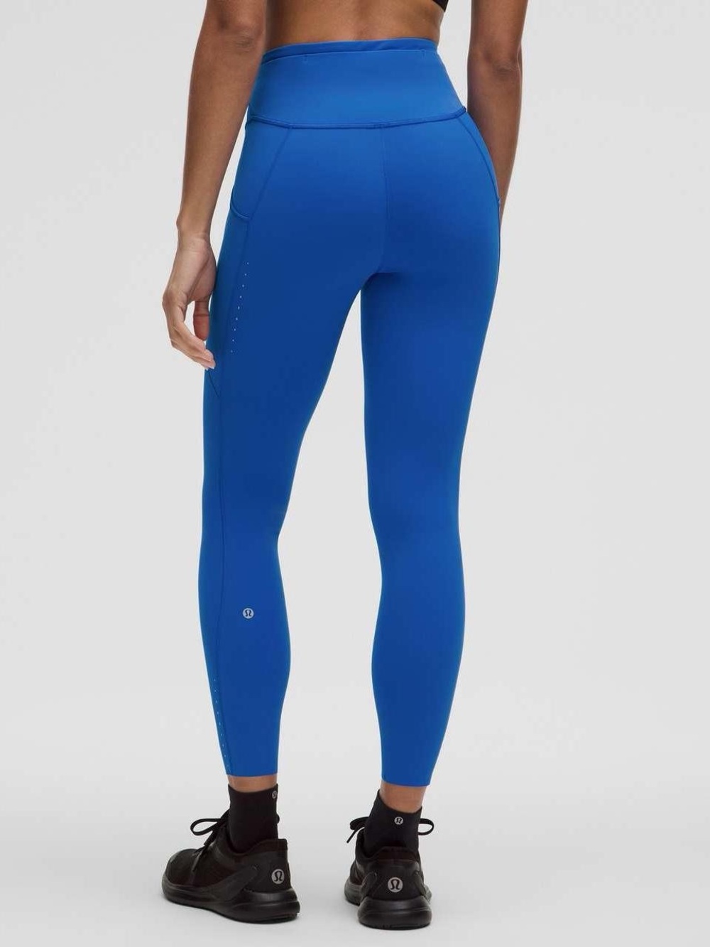 Lululemon Fast and Free High-Rise Tight 25” Leggings with pockets in Blue